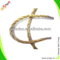 Cuerda de manila retorcida de 6 mm / cuerda de cáñamo de sisal